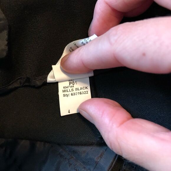 Talbots black dress pants. Size 4 - Picture 8 of 11